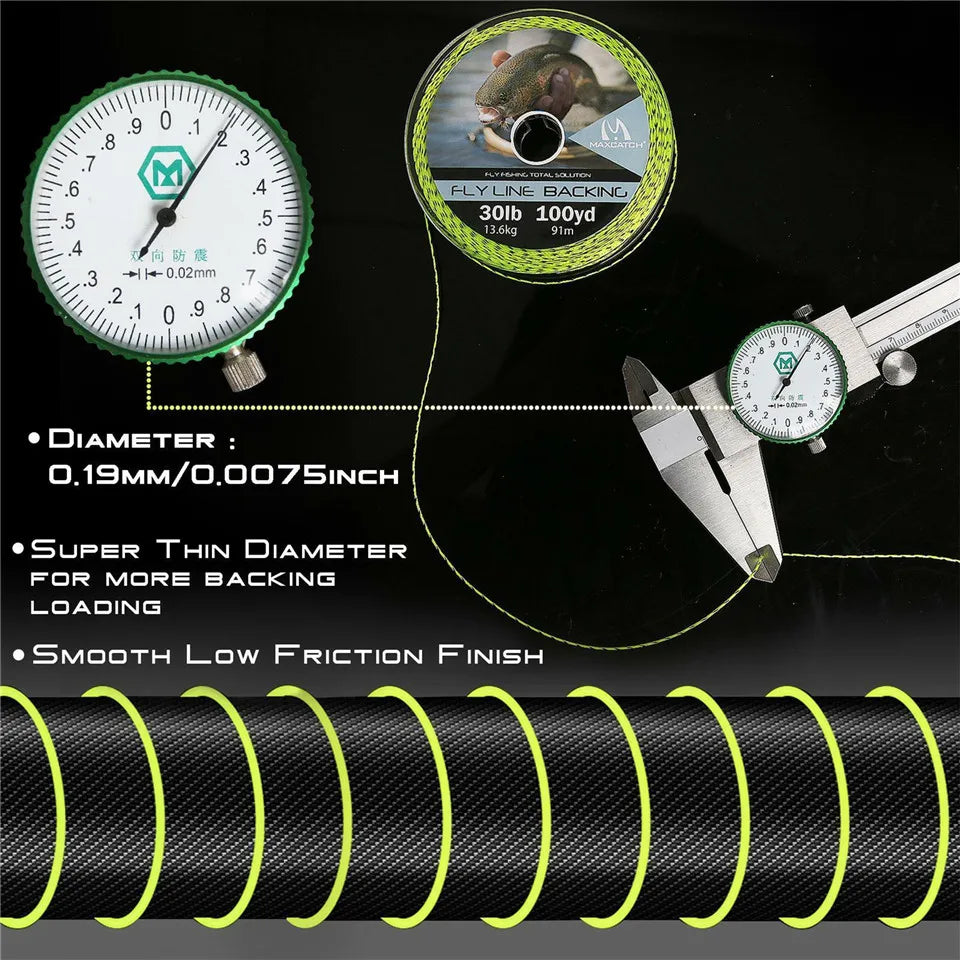 Maximumcatch WF Floating Fly Line with Backing