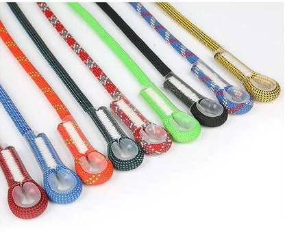 Xinda Rock Climbing Lanyard 10.5mm Static Rope 20KN Protective Eye-to-eye Pre-Sewn Cord Loop Sling Mountaineering Equipment