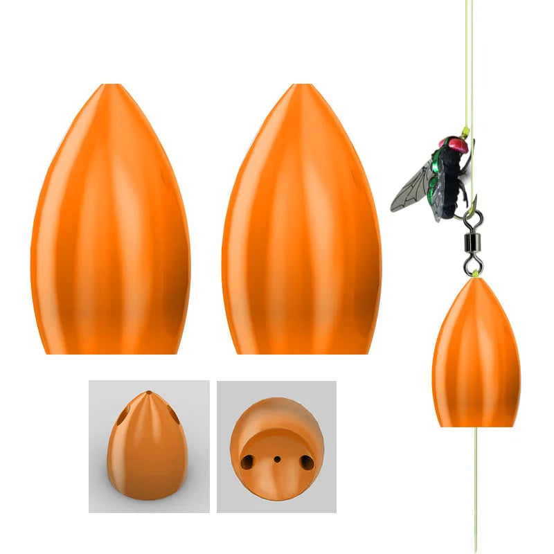 Long Cast Fly Lure Assistor Float