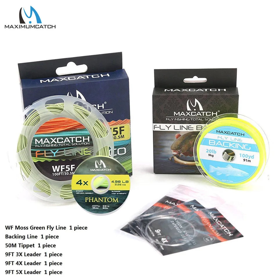 Maximumcatch WF Floating Fly Line with Backing