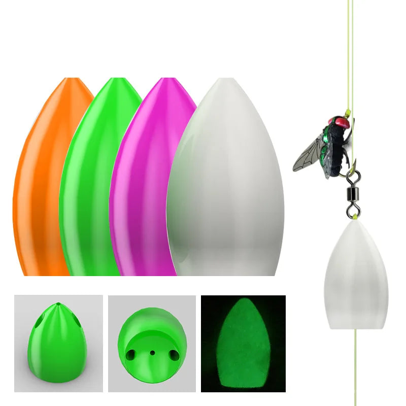 Long Cast Fly Lure Assistor Float