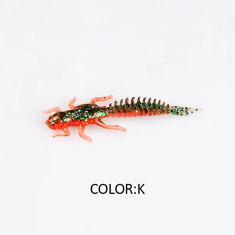 Supercontinent Larva Soft Lures