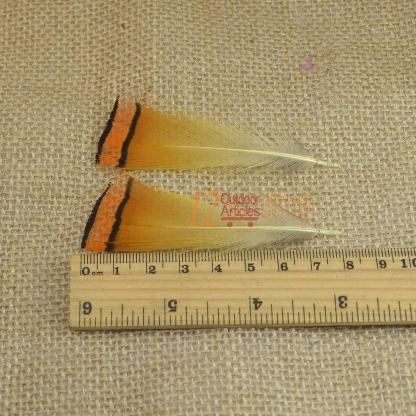 MNFT Golden Pheasant Tippet Feathers (50 Pack)