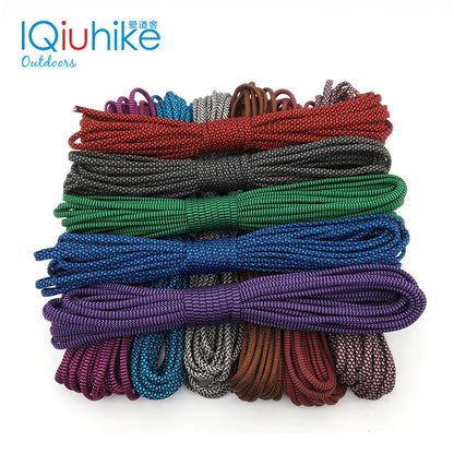 5/31 Meters Dia.4mm 7 Stand Cores Paracord for Survival Parachute Cord Lanyard Camping Climbing Camping Rope Hiking Clothesline
