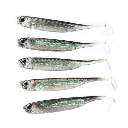 T-Tail Spinner Soft Baits (5 Pack)