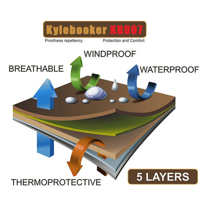 5-Layer Breathable Stockingfoot Fishing Chest Waders