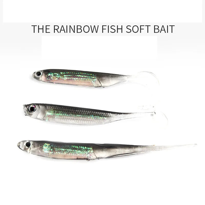 T-Tail Spinner Soft Baits (5 Pack)