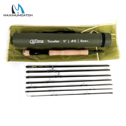 Maximumcatch AllTime 9ft 8-Piece Travel Fly Rod (5-8WT)