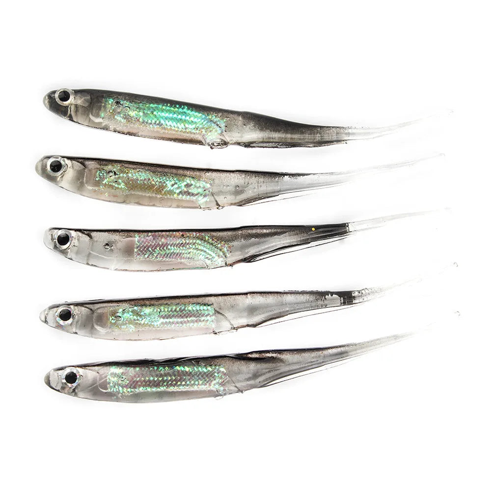 T-Tail Spinner Soft Baits (5 Pack)