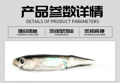 T-Tail Spinner Soft Baits (5 Pack)