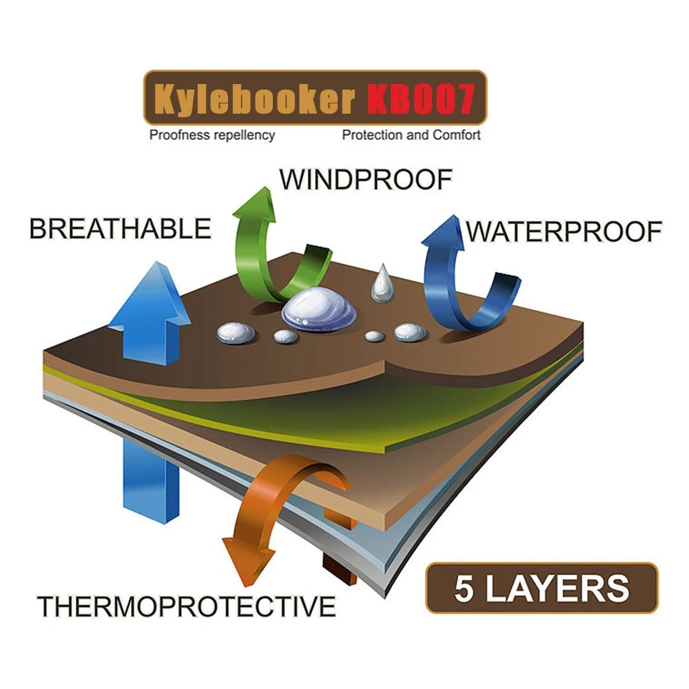 5-Layer Breathable Stockingfoot Fishing Chest Waders