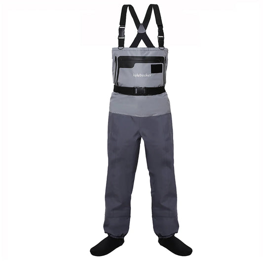 5-Layer Breathable Stockingfoot Fishing Chest Waders
