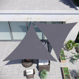 Outdoor sunshade sail triangular canopy sun protection garden canopy anti-ultraviolet outdoor sunshade and rain protection
