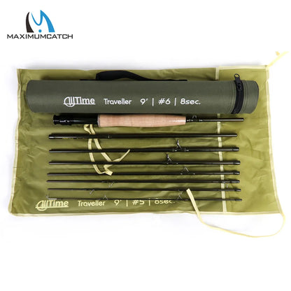 Maximumcatch AllTime 9ft 8-Piece Travel Fly Rod (5-8WT)