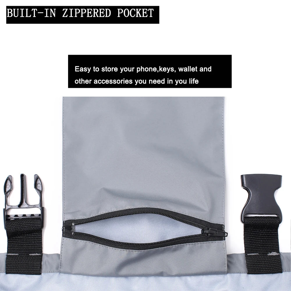 5-Layer Breathable Stockingfoot Fishing Chest Waders