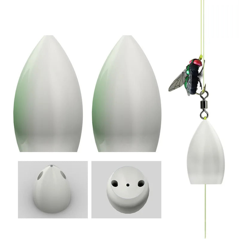 Long Cast Fly Lure Assistor Float
