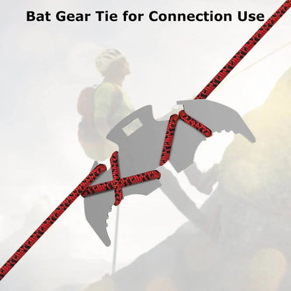 Outdoor Grappling Hook Multifunctional Gravity Hook Rock Climbing Claw Outdoor Survival Equipment Stainless Steel Carabiner