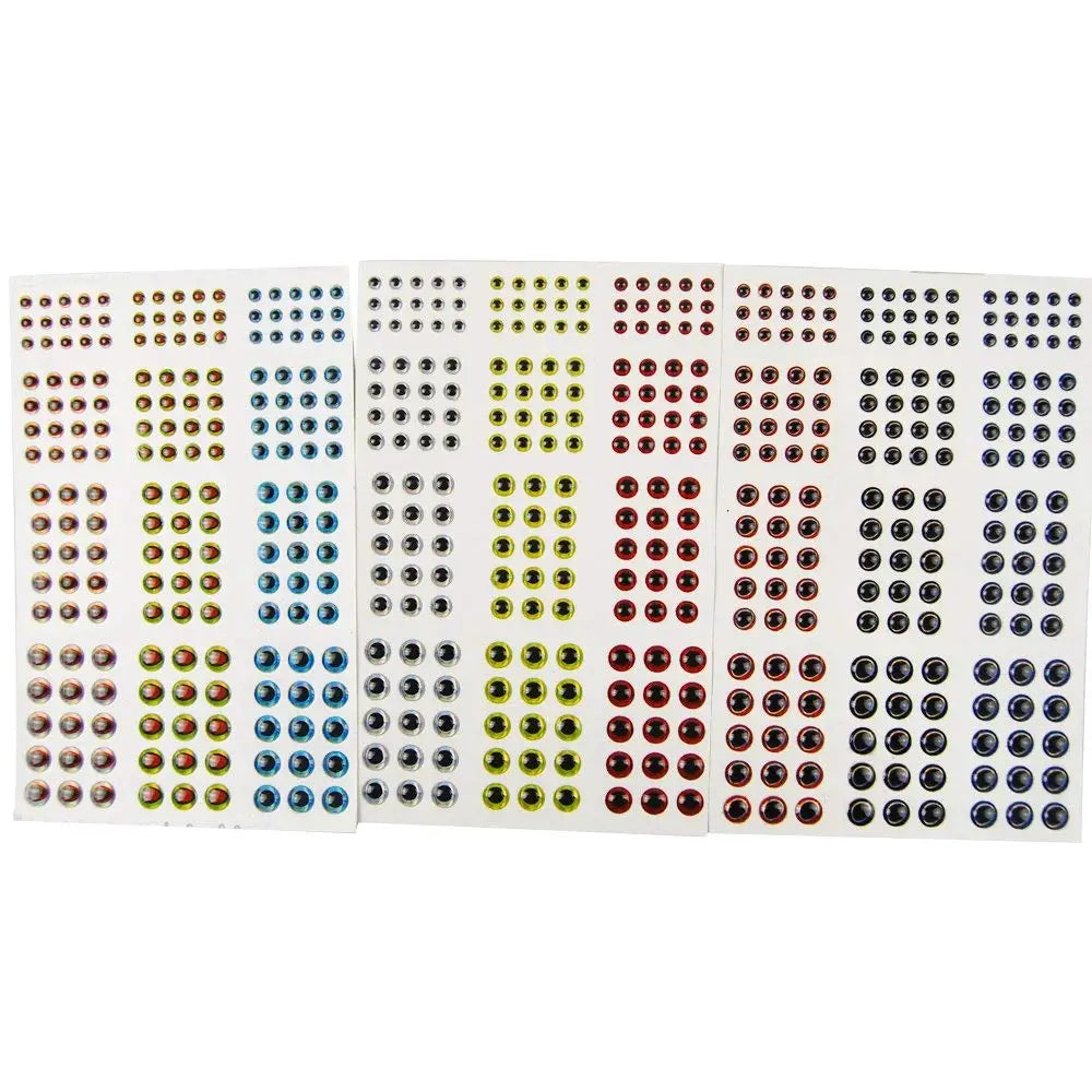3D Holographic Lure Eyes Set (549 Pieces)