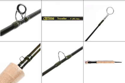 Maximumcatch AllTime 9ft 8-Piece Travel Fly Rod (5-8WT)
