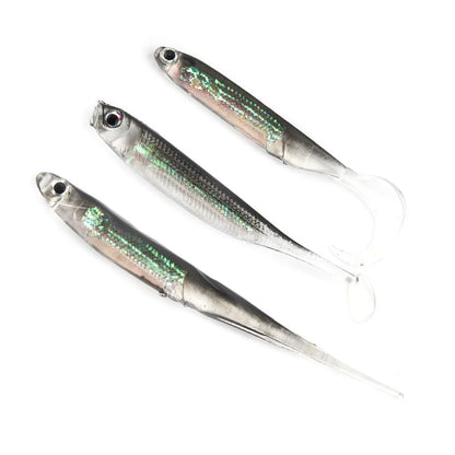 T-Tail Spinner Soft Baits (5 Pack)