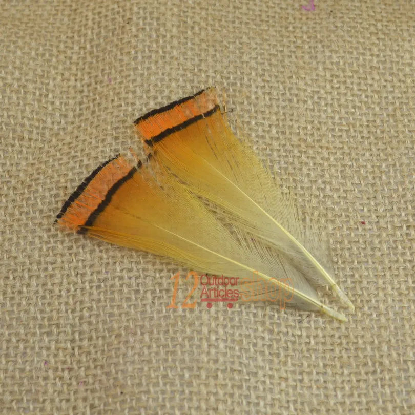 MNFT Golden Pheasant Tippet Feathers (50 Pack)