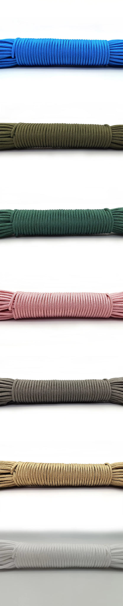 Solid Parachute Cord – 3mm, 328ft, Single Strand