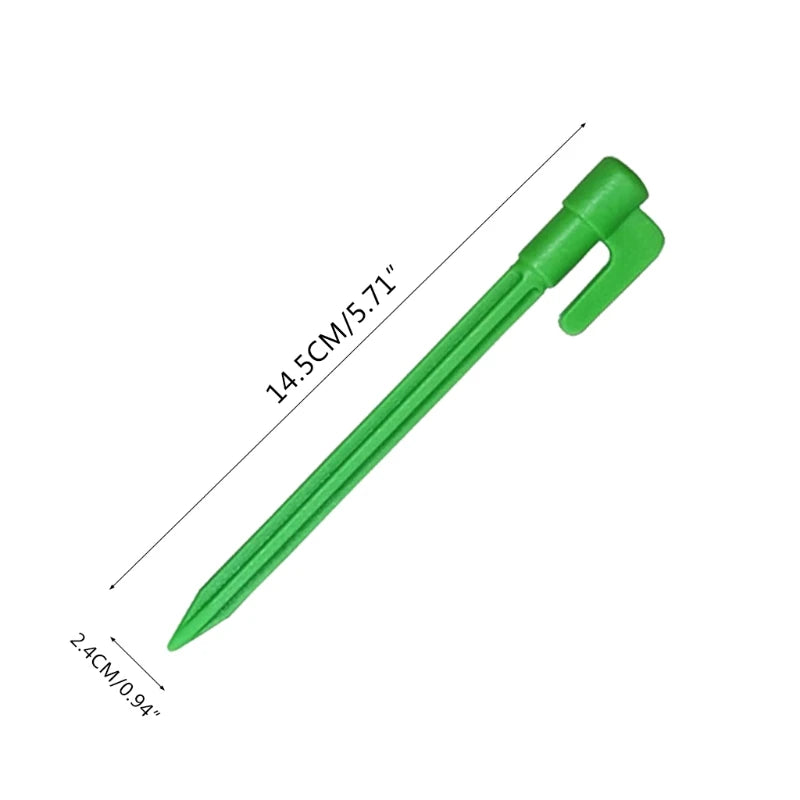 4Pcs/Set Tent Pegs Outdoor Travel Beach Mat Camping Tent Fixed Pegs Tent Accessories Fixed Nails Durable 14.5x2.4cm Drop Ship