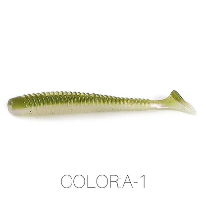 Supercontinent Swing Impact Ring Shad Fishing Lure 6pcs/10pcs/20pcs Artificial Pesca Leurre Souple Fishing Lures
