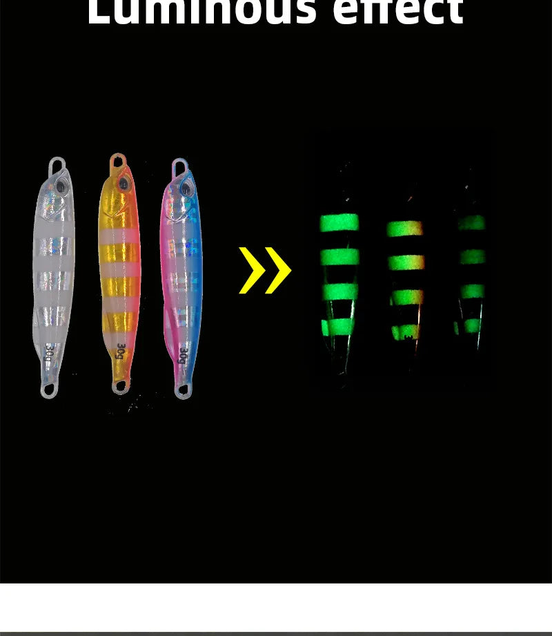 Atriptime Metal Cast Jig Spoon (10-50g)