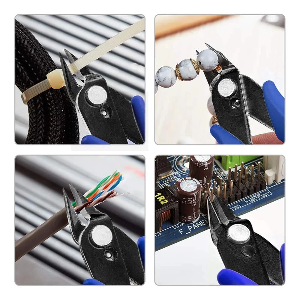 Multi Functional Pliers Diagonal Pliers Wire Plier Stripping Pliers Cutting Plier Wire Cable Cutter Side Snips Flush Pliers Tool
