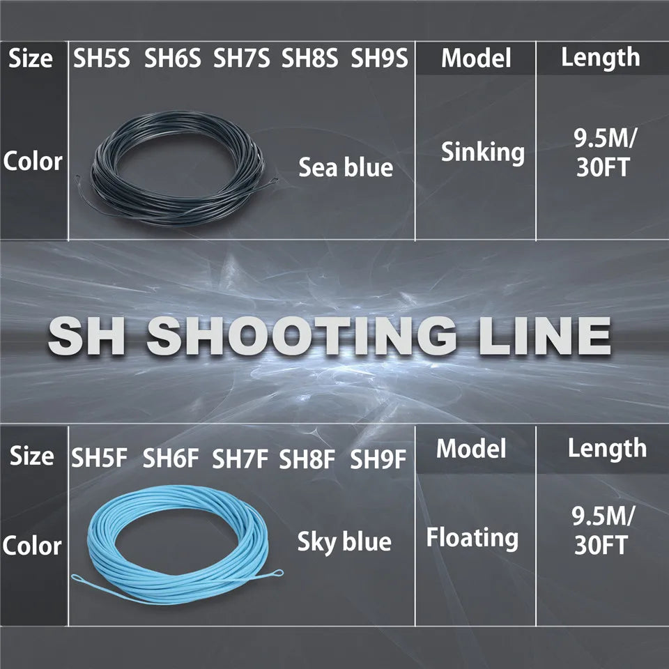 Maximumcatch Shooting Head Fly Line 9.5m