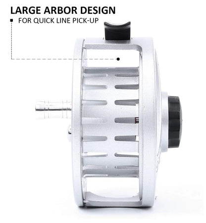 MAXIMUMCATCH ECO Ultra-Light Large Arbor Fly Reel 2-8WT