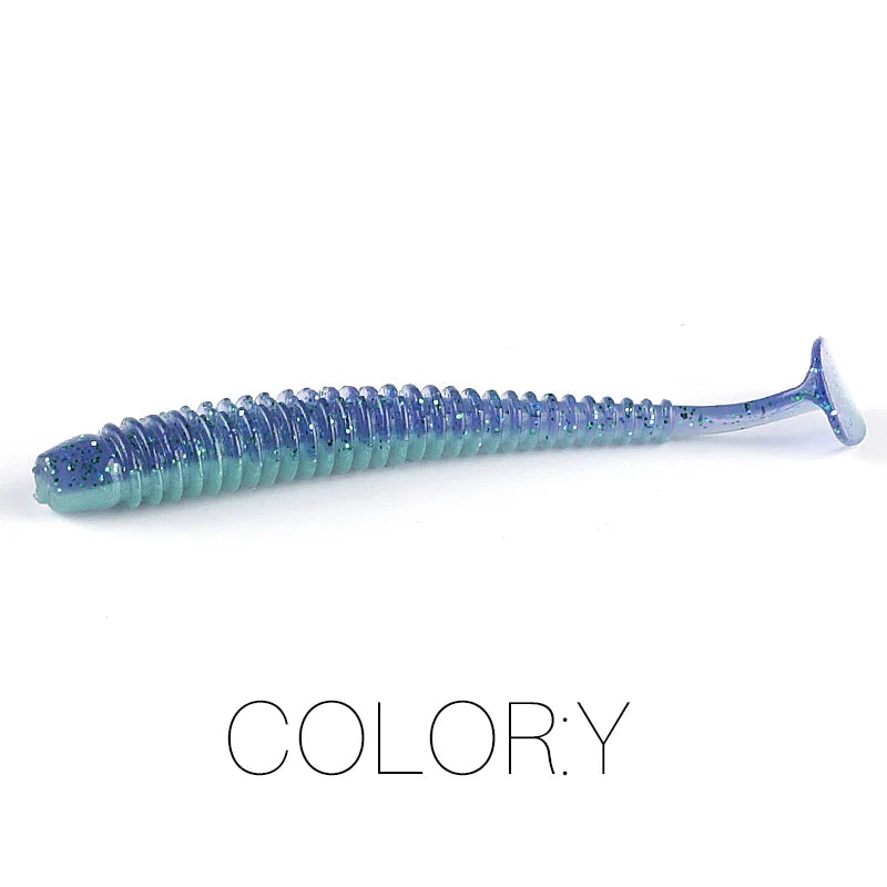 Supercontinent Swing Impact Ring Shad Fishing Lure 6pcs/10pcs/20pcs Artificial Pesca Leurre Souple Fishing Lures