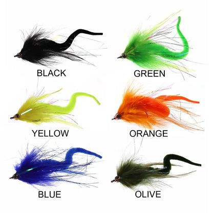 Bimoo Dragon Tail Pike and Muskie Streamers