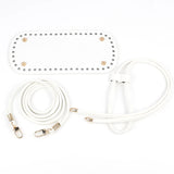 DIY Handmade Backpack Bag Accessories Leather Bag Bottom With Hardware Drawstring Bag Set Women Handbag Handle Shoulder Strap