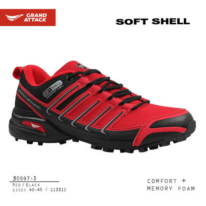 Grand Attack Men’s Trail Running Shoes – Outdoor Hiking, Trekking & Backpacking Sneakers