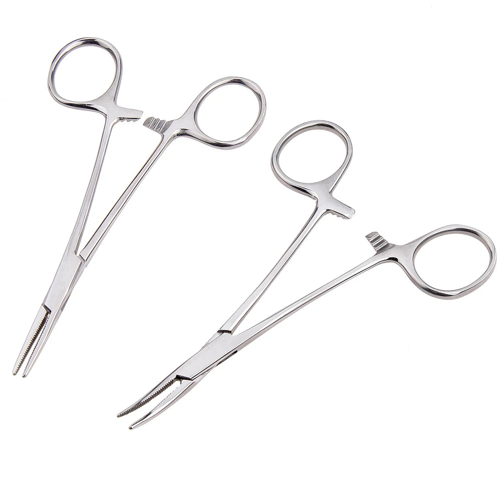 Locking Hemostat Fishing Forceps (12.5-18cm)