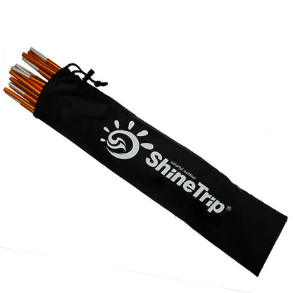 Tent Pole Bag 49X12cm Nylon Tent Rod Bag Camping Accessory