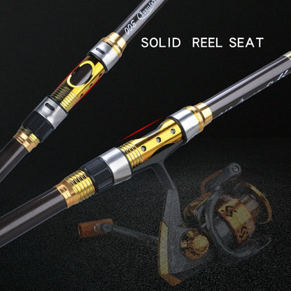 Sougayilang 2.1m-3.6m Spinning Fishing Rod Carbon Trout Carp Telescopic Fishing Pole Lure Fishing Rod Tackle