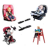 Car Seat Chest Harness Clip, Child Safety Seat Belt Buckle Clasp Strap Belt for Kids, Portable Toddler Adjustable Lock Tite Guar