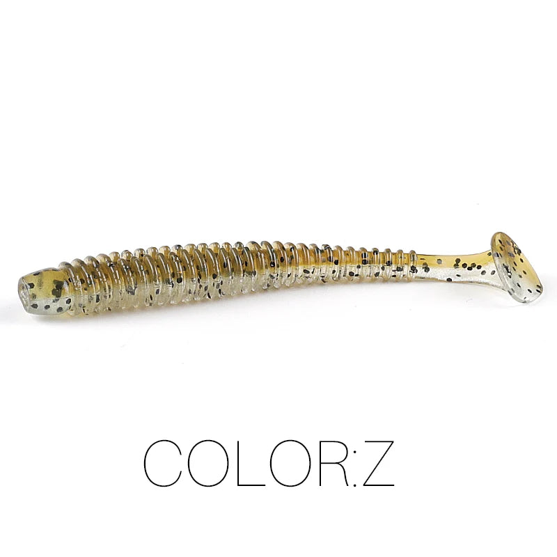 Supercontinent Swing Impact Ring Shad Fishing Lure 6pcs/10pcs/20pcs Artificial Pesca Leurre Souple Fishing Lures