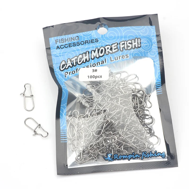 Rompin 304 Stainless Snap Pins (100 Pack)