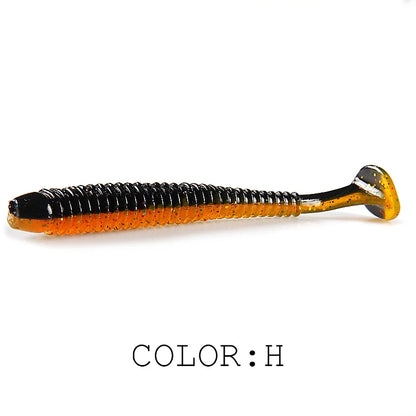 Supercontinent Swing Impact Ring Shad Fishing Lure 6pcs/10pcs/20pcs Artificial Pesca Leurre Souple Fishing Lures