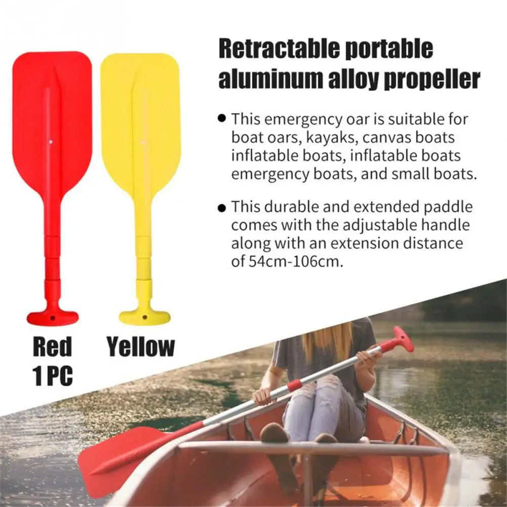 Aluminum Alloy Telescopic Oar – Adjustable 54–106cm Paddle for Kayaks, Canoes & Boating