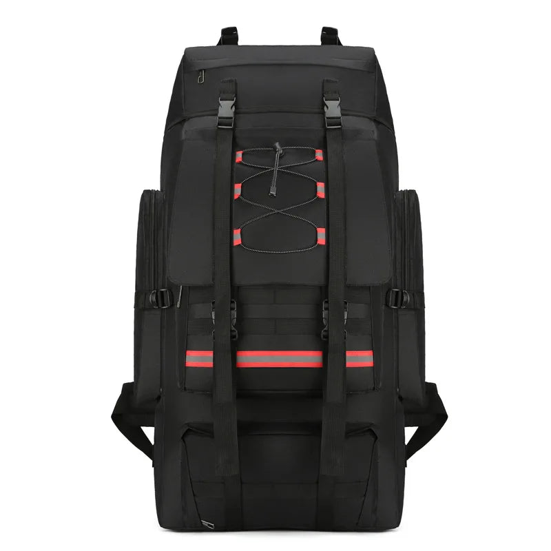 Heavy-duty mountaineering bag for camping and hiking gear
