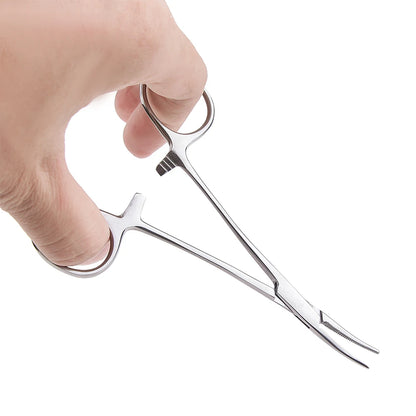 Locking Hemostat Fishing Forceps (12.5-18cm)