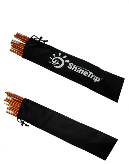 Tent Pole Bag 49X12cm Nylon Tent Rod Bag Camping Accessory