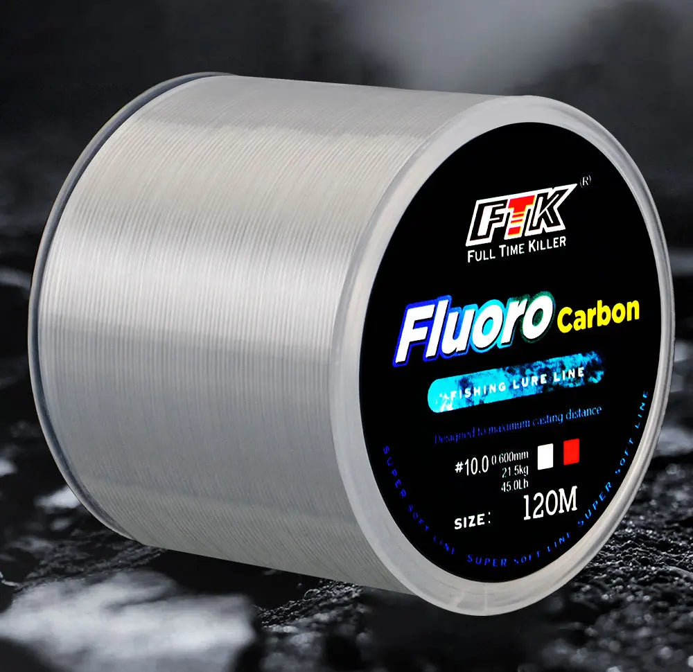 FTK Fluorocarbon Coated Line 120m