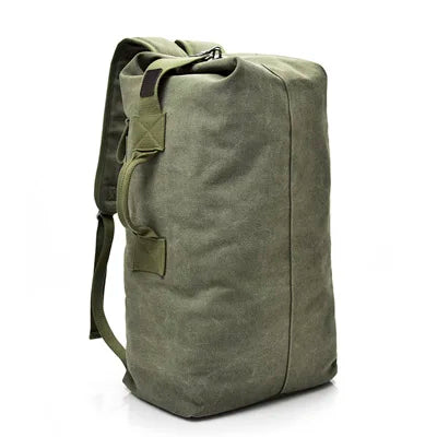 Lightweight men’s canvas backpack