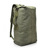 Lightweight men’s canvas backpack